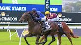 Too Darn Hot's Son Broadsiding Claims Champagne Stakes