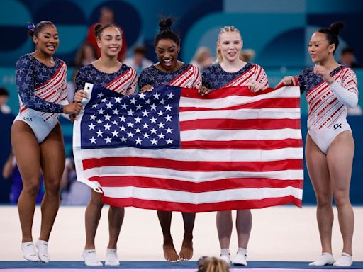 Olympic gymnastics 2024 live updates: Simone Biles leads Team USA to gold medal in women’s team finals