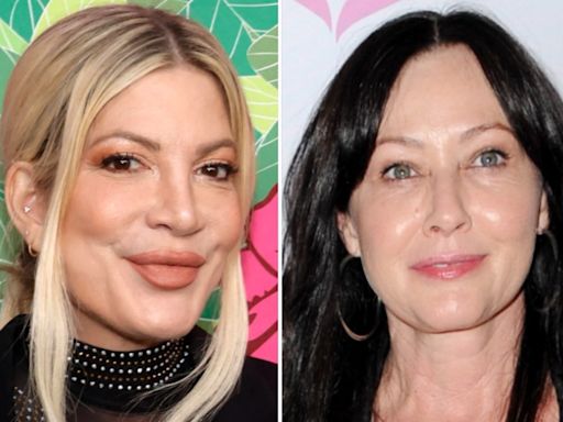 Tori Spelling: "Super dankbar" für Gespräche mit Shannen Doherty