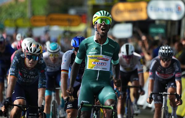 Roglic crashes near finish of stage won by Girmay on Tour de France