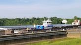 Boats go through lock for first time in four months