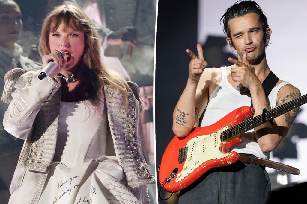 Fans spot subtle Matty Healy reference in Taylor Swift’s Eras Tour performance of scathing ‘TTPD’ song