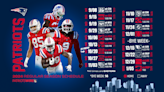 New England Patriots 2024 schedule: Downloadable wallpaper