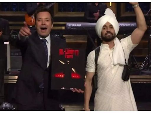 ...Kalki 2898 AD' singer Diljit Dosanjh's 'dream come true’ as he becomes the first Indian artist to perform...The Tonight Show' | Hindi Movie News - Times of India