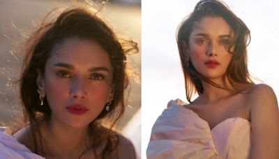 Aditi Rao Hydari Looks Like A Dream In Pink Gown As She Drops Pics From Cannes, Fans Call Her ‘Princess...