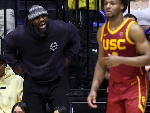 ¿LeBron James jugará con Bronny en los Lakers? Probabilidades y predicción para ser drafteado