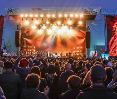 'Our hero who helped launch us': James close Lytham Festival with spectacular set and Johnny Marr appearance