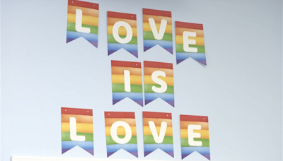 Kids gym in Santa Barbara celebrates Pride month with decor