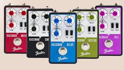 Fender’s flagship Bassman pedal series will let you build the basics of any bass ‘board