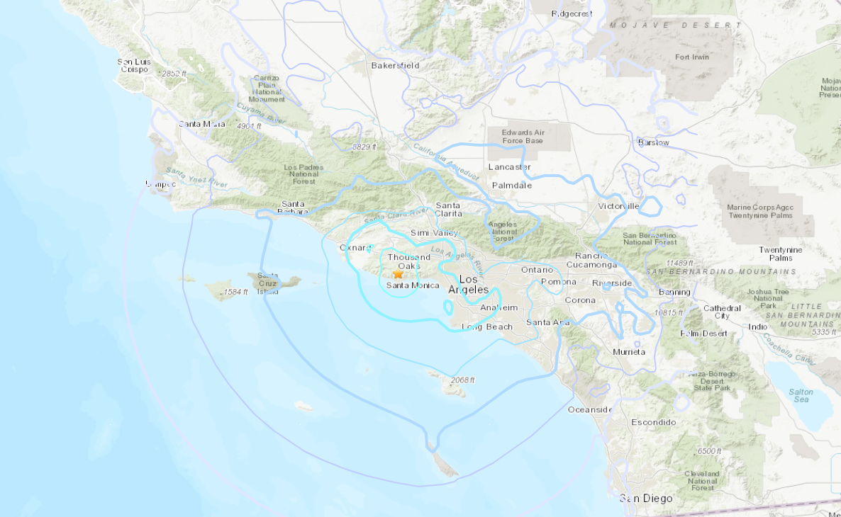 Earthquake hits Los Angeles area: Magnitude 4.7 shake felt near Malibu, California