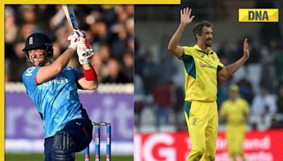 6,0,6,6,6,4: Liam Livingstone hammers 28 runs off Mitchell Starc’s over to break multiple ODI records at Lord's