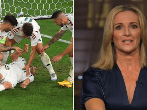 Gabby Logan and BBC 'shocked' over UEFA decision with Varga injury at Euro 2024