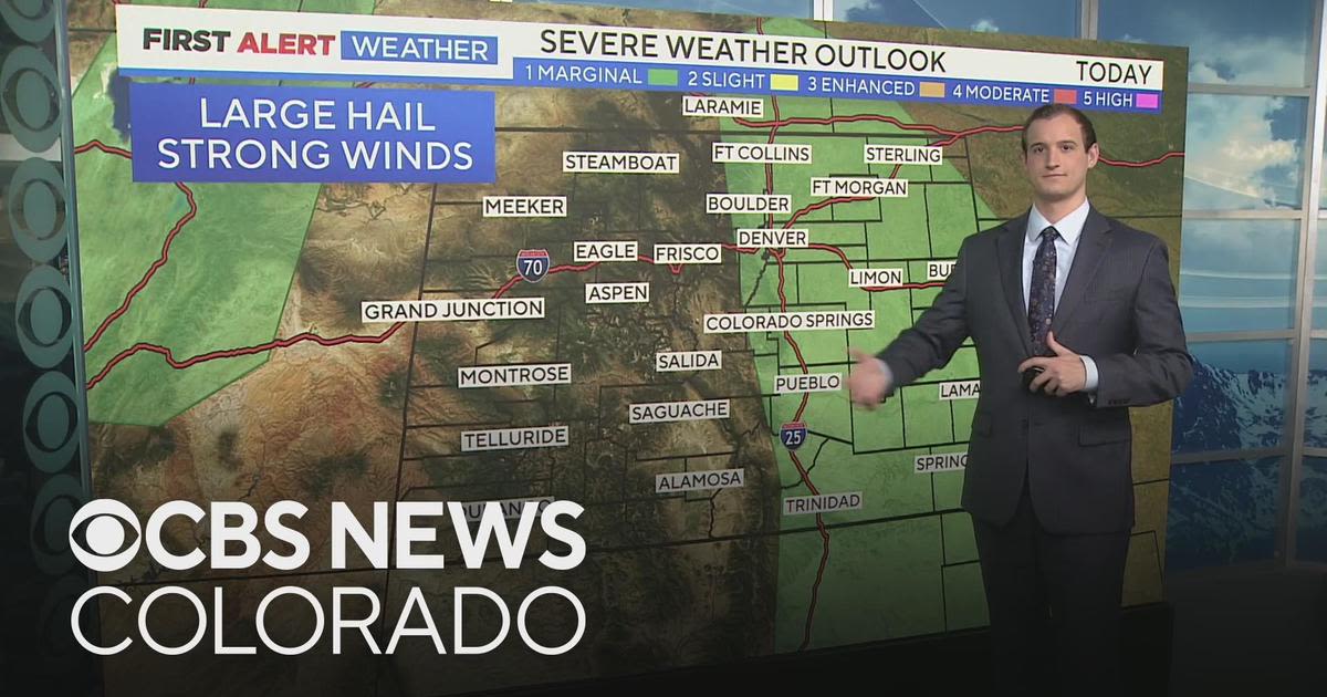 Flash flooding, severe storms possible Monday in Colorado, Denver included