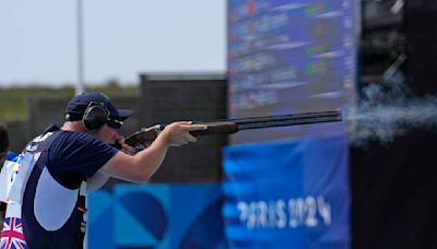 British shooter Nathan Hales wins Olympic men's trap gold. Guatemala gets its 2nd-ever medal