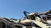 Aftermath of North Texas tornado: A mangled mess of metal, roofing and insulation
