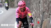 Giro d'Italia: Simon Carr pulls out after stage three with knee problems