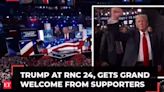 Donald Trump arrives at RNC 24, gets grand welcome from the supporters