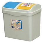 315百貨~PW20哥倆好分類垃圾桶 PW-20 /資源回收桶 直立式 垃圾分類收納桶 掀蓋式 紙林