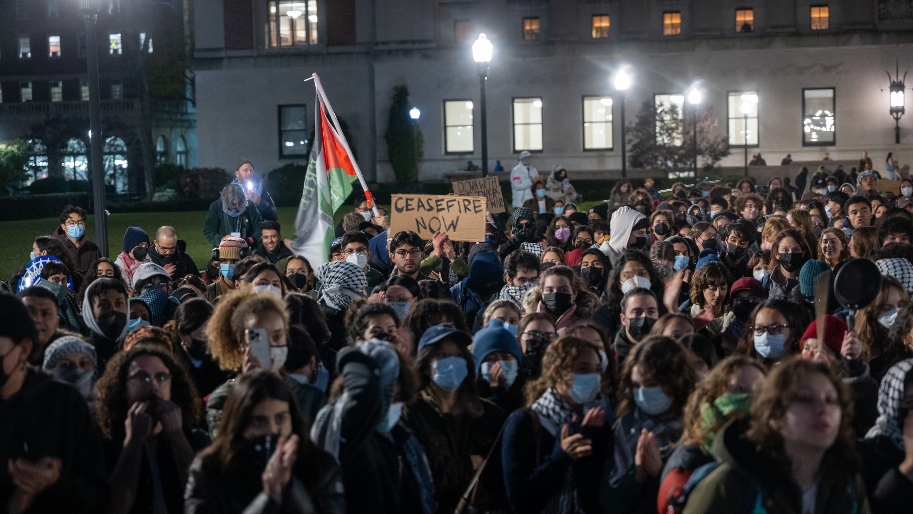 Hundreds of Columbia Jewish students sign pro-Israel letter. Not all Jewish students agree.