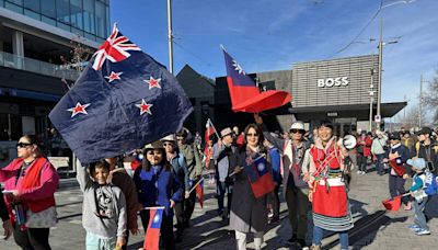 紐西蘭僑胞辦遊行 籲WHO接納台灣參與