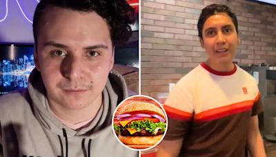 Pide una hamburguesa de promoción y el gerente del restaurante lo insulta: video causa polémica