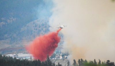 Fire keeps residential area, Tolko mill on alert in Williams Lake