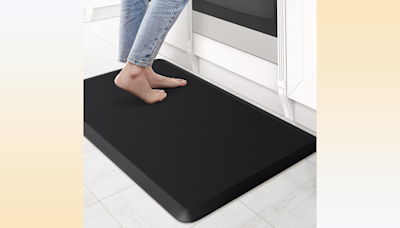 Treat your feet to the pillowy kitchen mat that's 'better than insoles' — it's down to $14 at Amazon