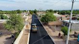 Pavimentan calles en ejido San Esteban de San Pedro