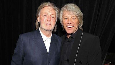 Jon Bon Jovi Says It's 'Crazy' to Call Paul McCartney His Friend: 'I'm Sitting Here with a F---ing Beatle'