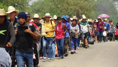 Alistan nueva caravana migrante desde Centroamérica; será la quinta que cruce Oaxaca