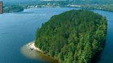 The ‘Island’ in Island Pond now designated part of Brighton State Park