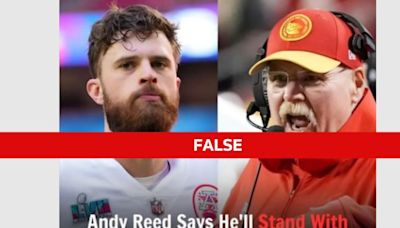 Fact Check: Fabricated Andy Reid quote on Harrison Butker stems from satire