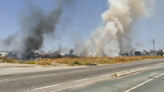 Dos pequeños incendios por el calor y la sequedad del terreno en Torreblanca y Sevilla Este