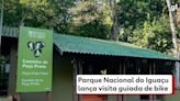 Parque Nacional do Iguaçu volta a oferecer visita guiada de bicicleta em trilha na Mata Atlântica