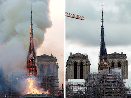 Notre-Dame fire anniversary: Cathedral restoration nears completion