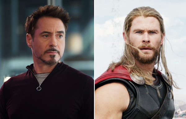 Robert Downey Jr. Rejects Chris Hemsworth’s Thor Criticism and Claim That Marvel Co-Stars Got Cooler Lines: He’s the ‘Most...