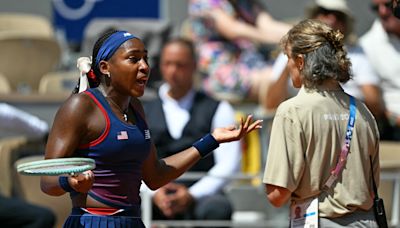 Coco Gauff Argues ‘Unfair’ Officiating Call During Tough Olympics Loss