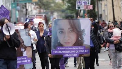 Marcha por justicia en Lerma tras feminicidio