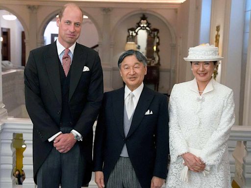 Prince William Takes on Major Role in State Visit as He Welcomes Emperor of Japan