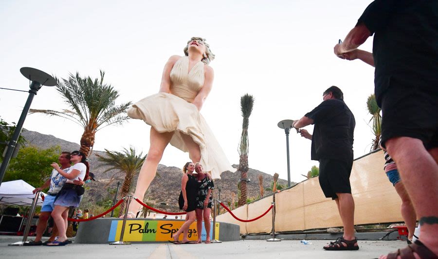 The massive Marilyn Monroe statue in Palm Springs will soon have a new home