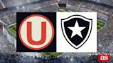 Universitario de Deportes vs Botafogo: estadísticas previas y datos en directo | Copa Libertadores 2024