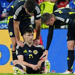 Kieran Tierney: Scotland defender ruled out of Euro 2024 with hamstring injury sustained against Switzerland