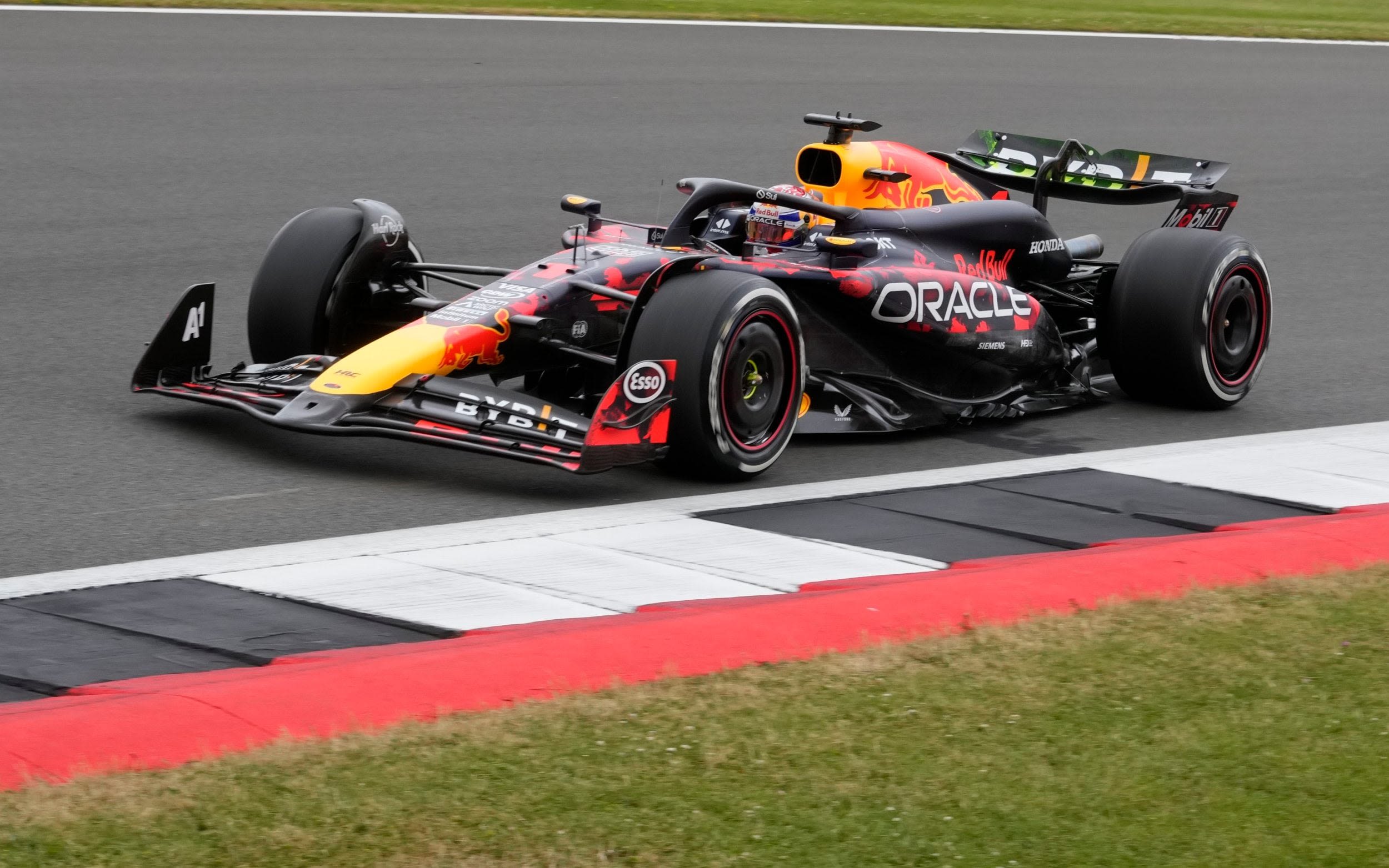 Lando Norris tops British GP first practice as Yuki Tsunoda spins out