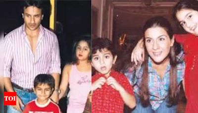 Throwback: When Saif Ali Khan cried over Sara and Ibrahim's photos following his divorce from Amrita Singh | Hindi Movie News - Times of India