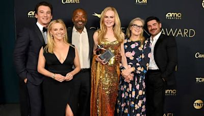 Big Little Lies Cast Reunites At AFI Awards Gala, Celebrates Nicole Kidman’s Lifetime Achievement Award