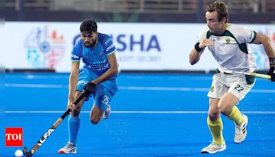 Hockey midfielder Raj Kumar Pal recalls the tears in his eyes after selection for Paris Olympics | Paris Olympics 2024 News - Times of India