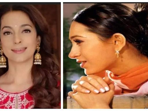 When Juhi Chawla spoke about foolish decisions she made in her career: I rejected 'Raja Hindustani' and 'Judaai' | - Times of India