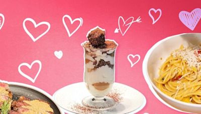 Valentine's Day dinner and dessert at home with easy recipes for 2