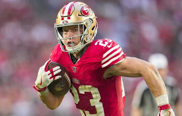 Christian McCaffrey injury update: 49ers star RB questionable for Week 1 vs. Jets