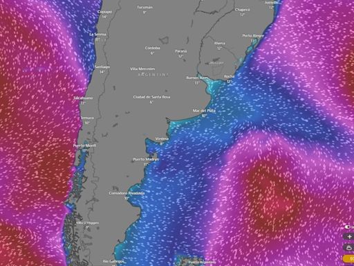 En tiempo real: seguí la trayectoria del ciclón extratropical en Chile - Diario Río Negro